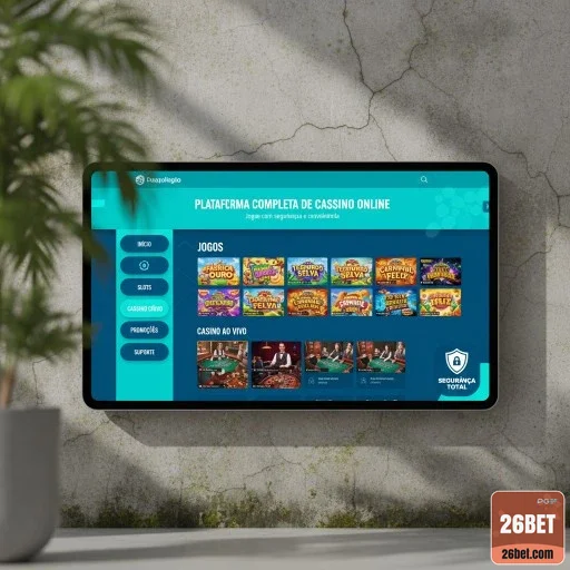 26bet - interface premium - Cadastro na Plataforma