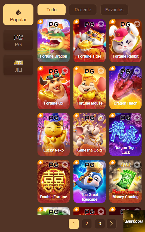 Jogos Certificados 26bet.com