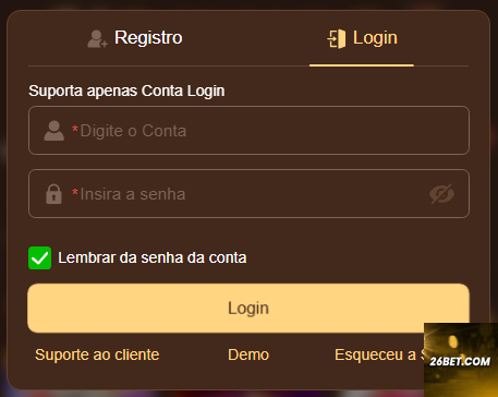 Segurança 26bet.com